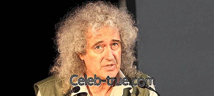 Brian May je legendarni in ploden kitarist iz slovite rock skupine 'Queen'