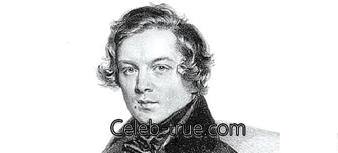 Όλες οι πληροφορίες σχετικά με την παιδική ηλικία, τη ζωή και το χρονοδιάγραμμα έχουν συνταχθεί σε αυτή τη βιογραφία του Robert Schumann