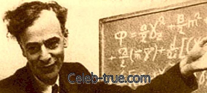 Ο Lev Landau ήταν ένας γνωστός σοβιετικός θεωρητικός φυσικός. Αυτή η βιογραφία του Lev Landau παρέχει λεπτομερείς πληροφορίες για την παιδική του ηλικία,
