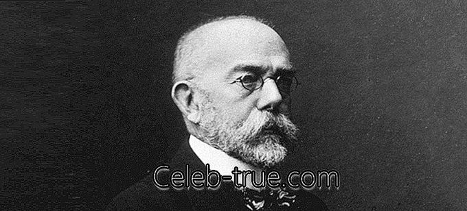 Robert Koch był znanym niemieckim mikrobiologiem, który zidentyfikował przyczynę różnych śmiertelnych chorób, takich jak wąglik i cholera