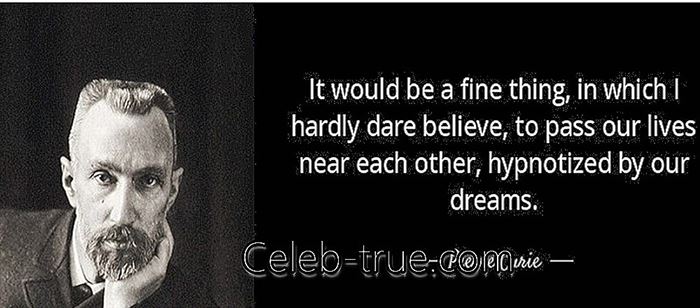 पियरे क्यूरी एक फ्रांसीसी भौतिक विज्ञानी और नोबेल पुरस्कार विजेता थे। पियरे क्यूरी की यह जीवनी उनके बचपन के बारे में विस्तृत जानकारी प्रदान करती है,