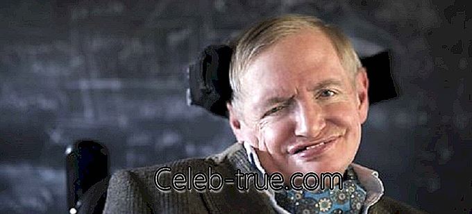 Stephen Hawking war ein englischer theoretischer Physiker, Kosmologe und Autor