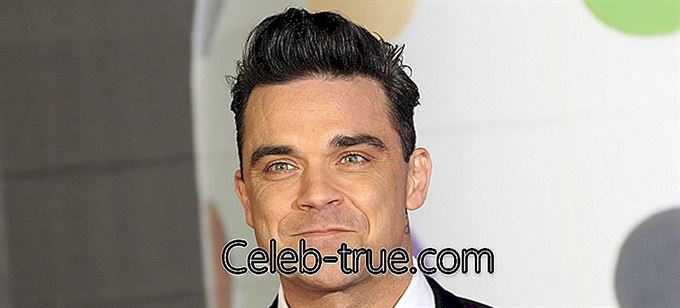 Robbie Williams ist ein englischer Singer-cum-Songwriter, Plattenproduzent und Musiker