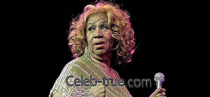 Popularmente conhecida como "A Rainha da Alma", Aretha Franklin era uma cantora e música americana