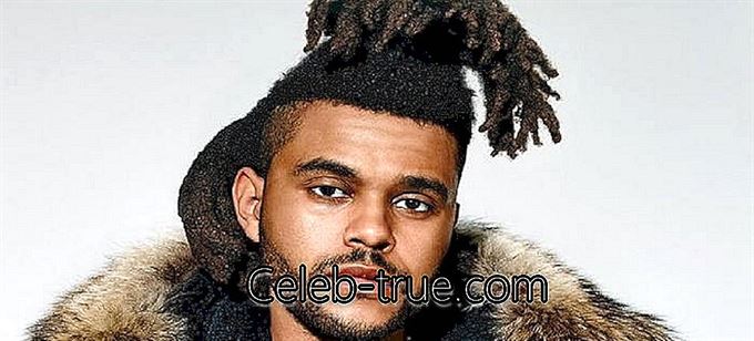 The Weeknd è il nome d'arte del cantante, cantautore e produttore discografico canadese Abel Makkonen Tesfaye