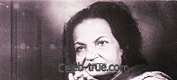 Begum Akhtar was een bekende Indiase zanger van Hindoestaanse klassieke muziek