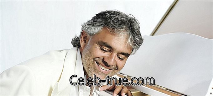 Andrea Bocelli, klasik müziği uluslararası pop listelerinin zirvesine taşıdığı için tanınan bir İtalyan tenor ve şarkıcı