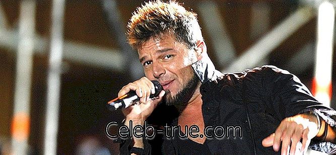 Ricky Martin tanınmış bir Porto Riko pop şarkıcısı, söz yazarı ve aktör,
