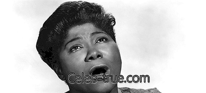 Mahalia Jackson var en berømt amerikansk gospel-sanger. Denne biografi profilerer sin barndom,