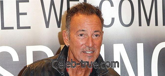 Bruce Springsteen är en populär amerikansk rocksångare som är mest känd för sina verk som "Born in the USA" och "Born to Run"