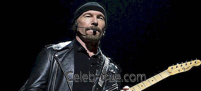 The Edge ist ein irischer Musiker, der Leadgitarrist, Keyboarder und Backgroundsänger der Rockband ist.