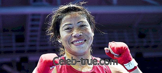 Mary Kom egy indiai bokszoló, akinek megkülönböztetése van ötszörös amatőr boksz világbajnokának