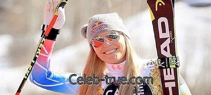 Lindsey Vonn är en amerikansk alpin åkare som är en del av det amerikanska landslaget och har den näst högsta superrankingen bland alla skidåkare,