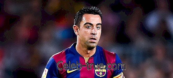 Xavi är en spansk professionell fotbollsspelare som betraktas som en av de största mittfältare genom tiderna