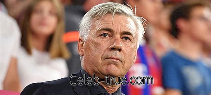 Carlo Ancelotti is een bekende Italiaanse coach en voormalig profvoetballer,