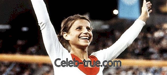 Olga Korbut er en tidligere sovjetisk turner som vant seks olympiske medaljer for sitt land og vant tittelen ‘Sparven fra Minsk’