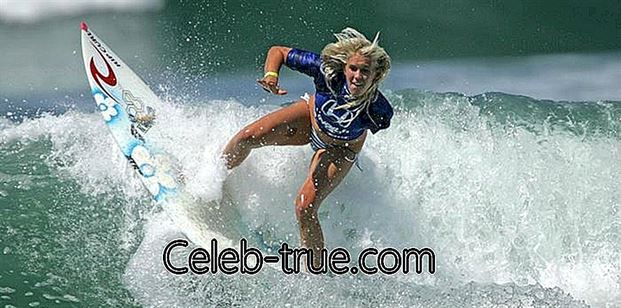 Bethany Hamilton est une surfeuse professionnelle américaine qui a perdu un bras lors d'une attaque de requin