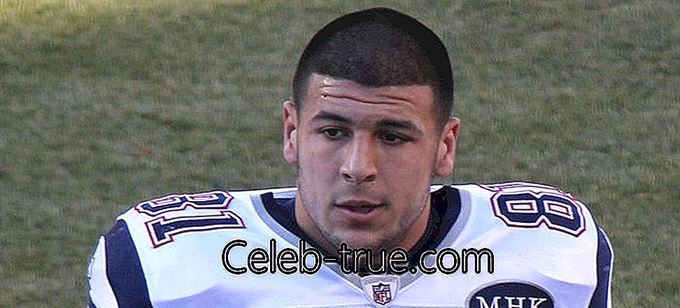 Aaron Hernandez adalah ujung ketat sepakbola Amerika yang bermain untuk New England Patriots di NFL