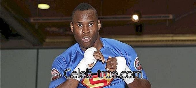 Adonis Stevenson es un boxeador profesional canadiense de origen haitiano. Esta biografía describe su infancia,