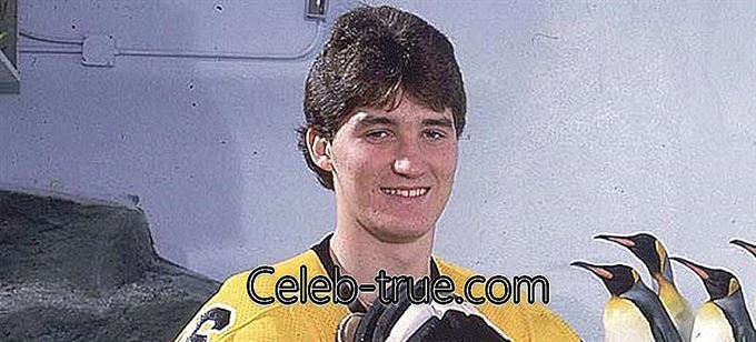 Mario Lemieux este un fost jucător canadian de hochei pe gheață Această biografie își profilează copilăria,