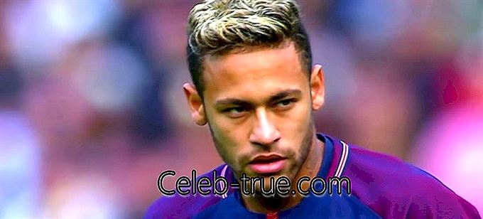 Neymar on brasilialainen jalkapallotähti ja yksi maailman johtavista jalkapalloilijoista