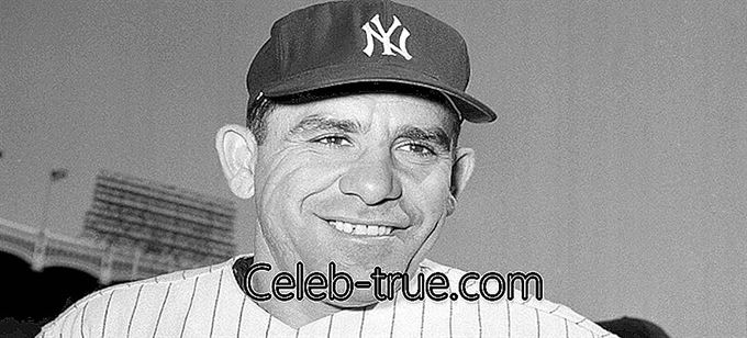 Yogi Berra bija bijušais amerikāņu beisbola spēlētājs un Ņujorkas Yankees menedžeris, kurš aizveda komandu uz uzvarētāju straumi