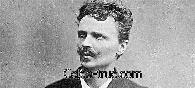 Johanas Augustas Strindbergas buvo švedų dramaturgas, dažnai vadinamas „šiuolaikinės švedų literatūros tėvu“.