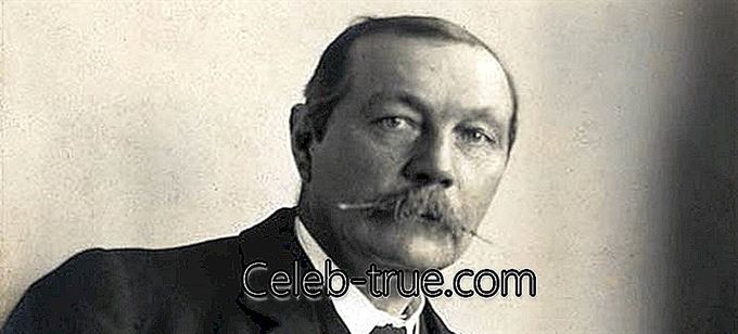 Sir Arthur Conan Doyle byl skotský autor, básník a lékař Tato biografie poskytuje podrobné informace o jeho dětství,