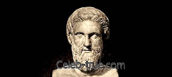 Aristófanes era um dramaturgo e poeta dos quadrinhos da Grécia Antiga, também conhecido como o Pai da Comédia.