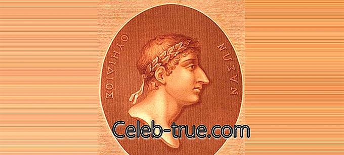 Ovidio fue un antiguo poeta romano famoso por su obra maestra "Metamorfosis"