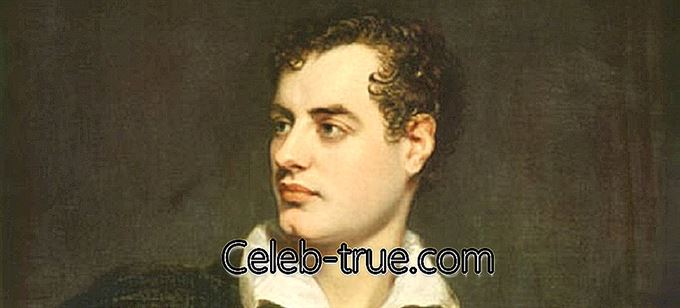 Lord Byron híres angol költő, politikus és a romantikus mozgalom vezető alakja volt