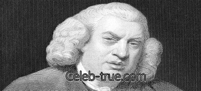 Samuel Johnson là một nhà văn, nhà thơ, nhà tiểu luận, nhà phê bình và nhà từ điển tiếng Anh tuyệt vời
