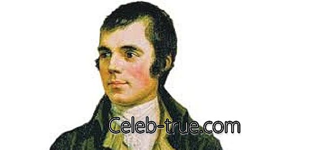 Robert Burns híres skót költő és dalszövegíró volt, aki Skócia nemzeti költője volt