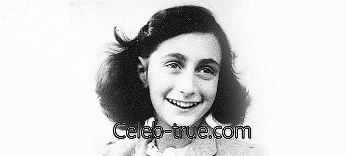 Anne Frank, et jødisk offer for Holocaust, var forfatteren av ‘The Diary of a Young Girl’