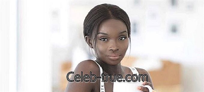 Nikki Perkins (Nyakuoth) este un model sudanez și celebritate în social media
