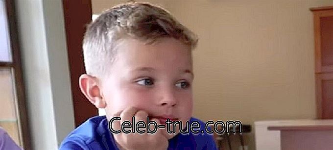 Caleb Johnston ir 'YouTuber' pāra Džeremija un Kendras trešais dzimušais bērns,