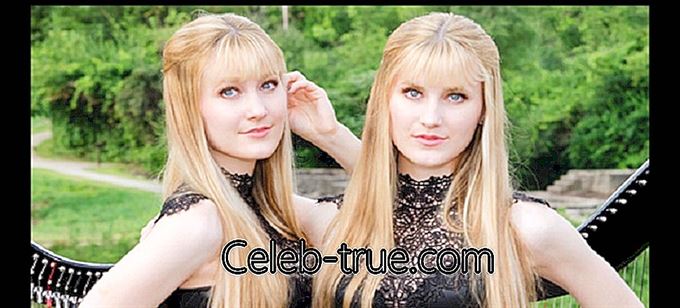 Camille en Kennerly Kitt zijn Amerikaanse identieke tweelingactrices, harpisten,